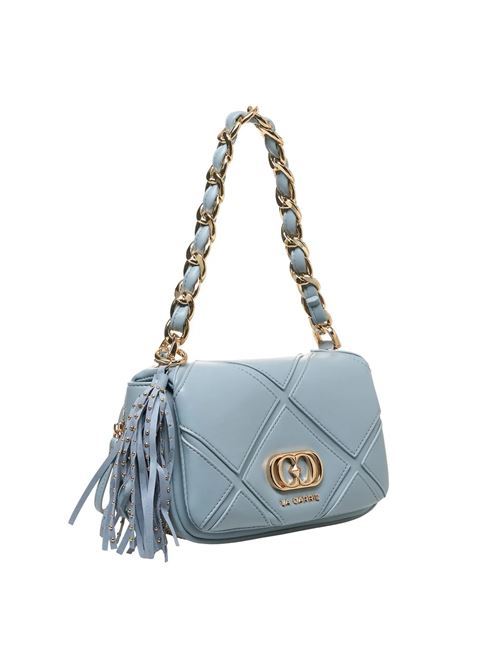 isanel med.shoulder bag LA CARRIE | 151M-BZ-281-SYAZURE